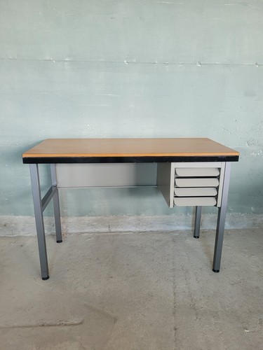 Scrivania vintage metallo - scrivania,