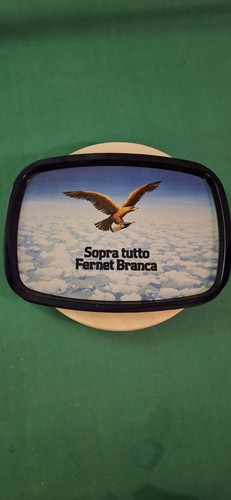 Vassoio latta pubblicitario - di,