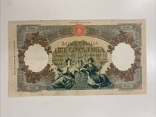 LIRE 5000 24 Marzo 1955