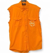 Camicia biker senza maniche
