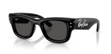 Ray Ban 4940B Wayfarer Puffer - 47 686487  - Occhiali da Sole - Nero Strass/Nero