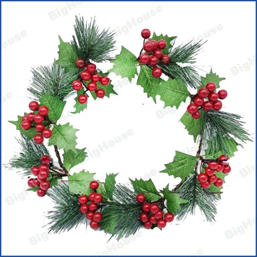 Ghirlanda natale vischio - natale,
