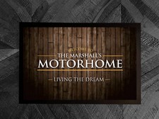Personalised Motorhome mat -