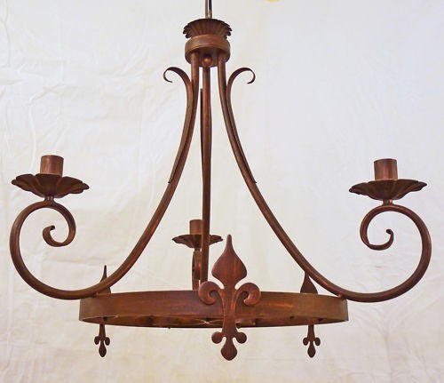 Lampadario con luci ruota - lampadario, 3
