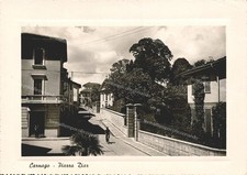 ds464 cartolina carnago piazza