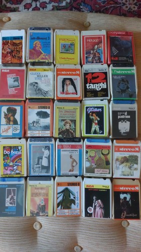 Lotto cassette stereo 8 - cassette,