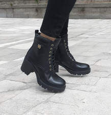 STIVALETTI DONNA NERI RENATO BALESTRA RB3642 TRONCHETTI CON TACCO 2025 2026