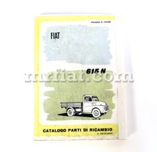 Fiat 615 parts catalog new - parts,