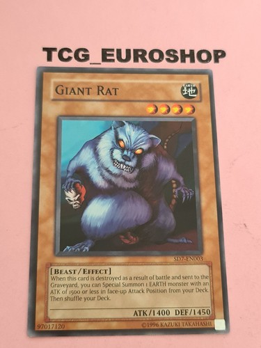 Ratto gigante yugioh sd7 - gigante, |