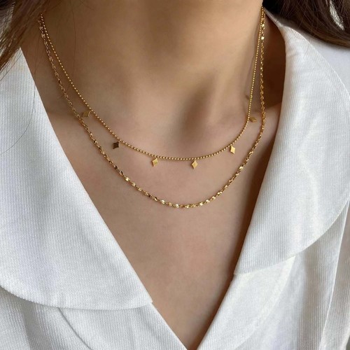 Collana oro doppio - , da