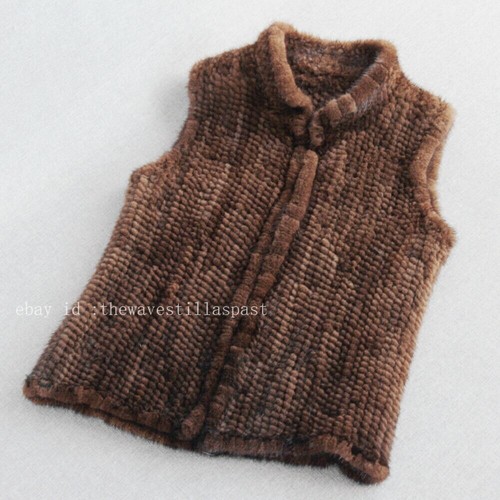 Gilet 100 vera pelliccia - 100%,