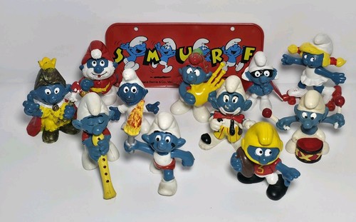 Lotto figurine puffo - 11,