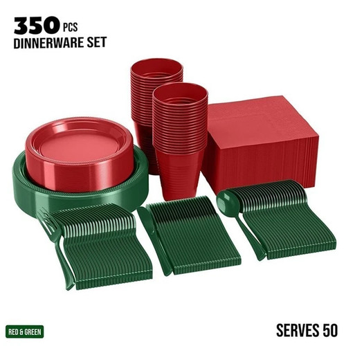Set stoviglie 350 - , pezzi