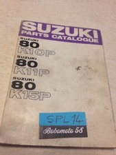 Suzuki Parts list 80 K10P K11P