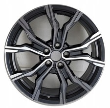 1x Cerchio in Lega 19 Pollici 8.0" 5x112 47ET 8092163 BMW F39 F48 Rim Wheel