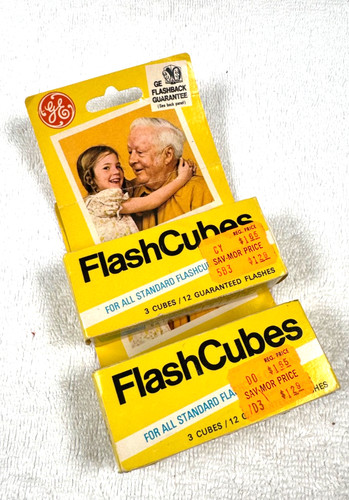 Flashcubes nos vintage 2 - vintage,