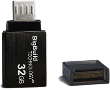 32GB Nero Chiavetta USB Microb