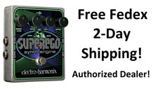 Nuovo Electro-Harmonix EHX Superego Polyphonic Synth Engine Pedale per chitarra effetto