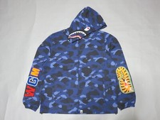 24048 bape color camo shark