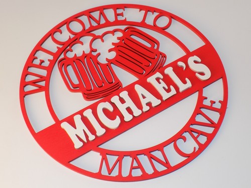 Man cave personalised beer - cave,