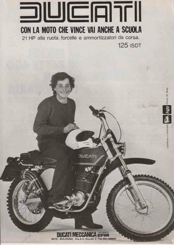 Advertising pubblicità moto - pubblicità-,