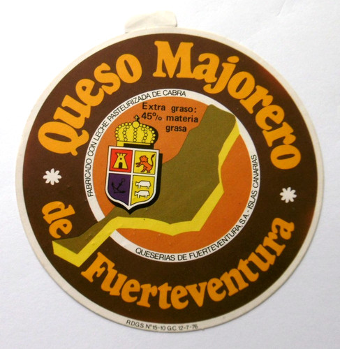 Adesivo pubblicitario queso - adesivo,