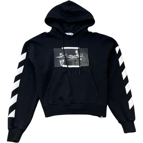 Felpa con cappuccio off - felpa,