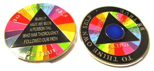 Coin chip arcobaleno colori - chip,