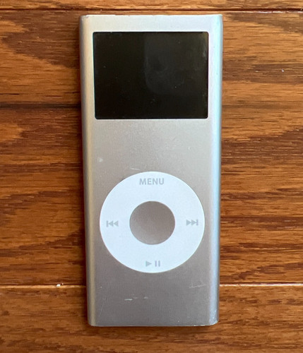 Ipod nano 2gb silver ma477ll - nano,