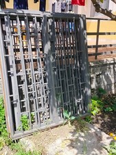 n 4 inferriate finestre a doppia apertura mt 1,25 x 1,55