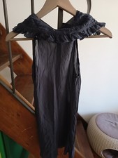 Donna maglia elegante senza maniche leggermente trasparente MODO - usata