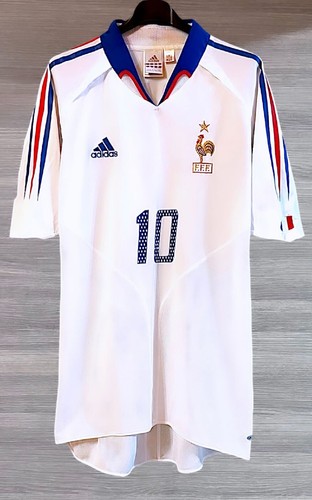 Maglia francia 2003 zidane - maglia,