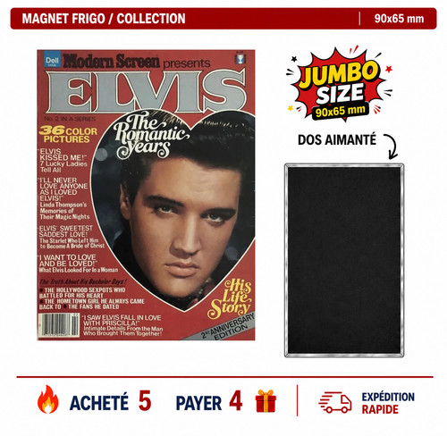 Magnet frigo elvis - elvis, presley