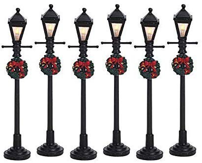 Lemax set gas lantern - 6, street