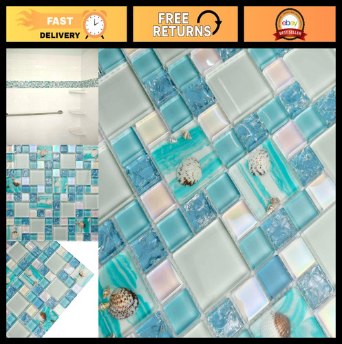 Piastrella mosaico vetro