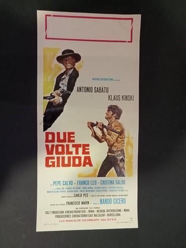 Locandina western sabatò - locandina, due