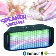 Cassa Speaker con LED EQ