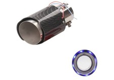 TERMINALE DI SCARICO LED BLU