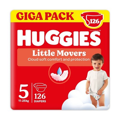 Huggies little movers gigapack - huggies,