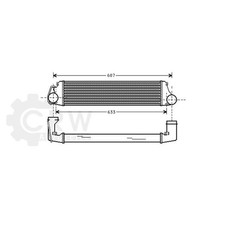 Intercooler Per BMW 3 Serie