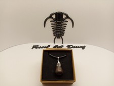 Fossil Wood pendente a goccia