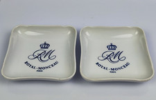 POSACENERE Portacenere Coppia PILLIVUYT FRANCE Porcellana Royal-Monceau Paris