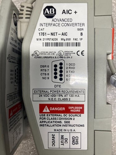 Allen bradley 1761 net - allen,