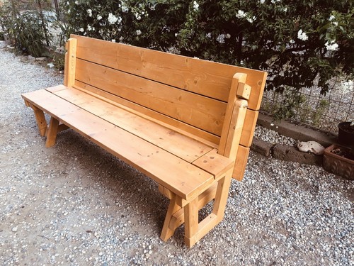 Panchina apribile giardino - da,
