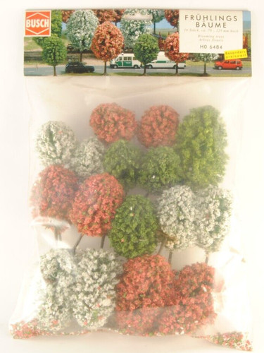Busch 6484 set 16x albero - 16x,