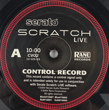 Black Serato Scratch Live