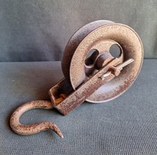 Militaria WW2 Antica Carrucola NAVALE Regia Marina Italiana Anni 30