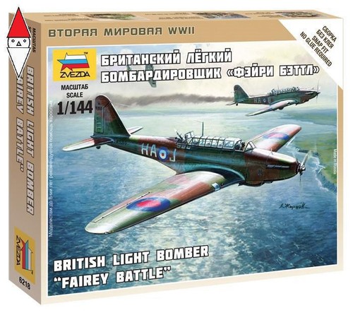 144 zvezda british light - 1/144,