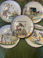 Lotto di 5 piatti da circo