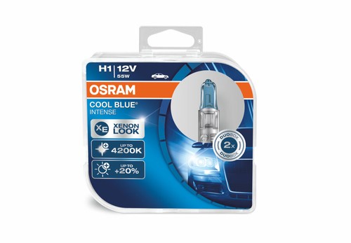 Coppia lampade osram 12v - h1,